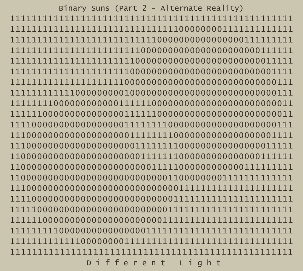 Binary Suns (Part 2 - Alternate Reality)